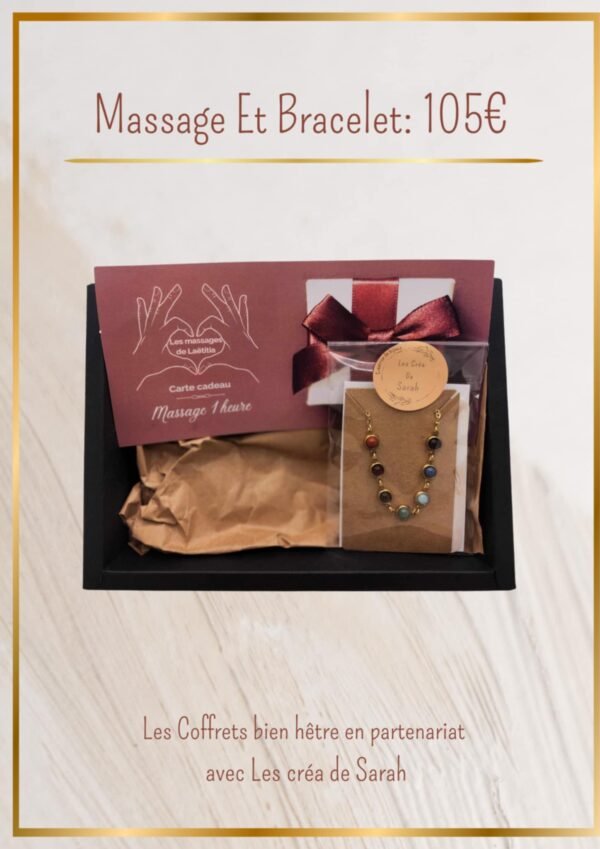 Coffret Bien-Hêtre Massage et Bracelet