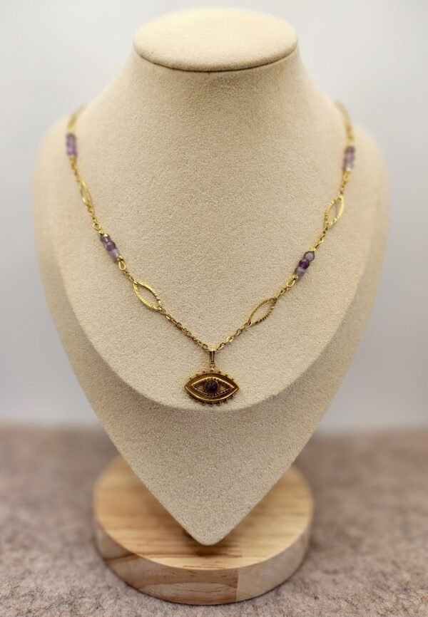 Collier Horus en Améthyste