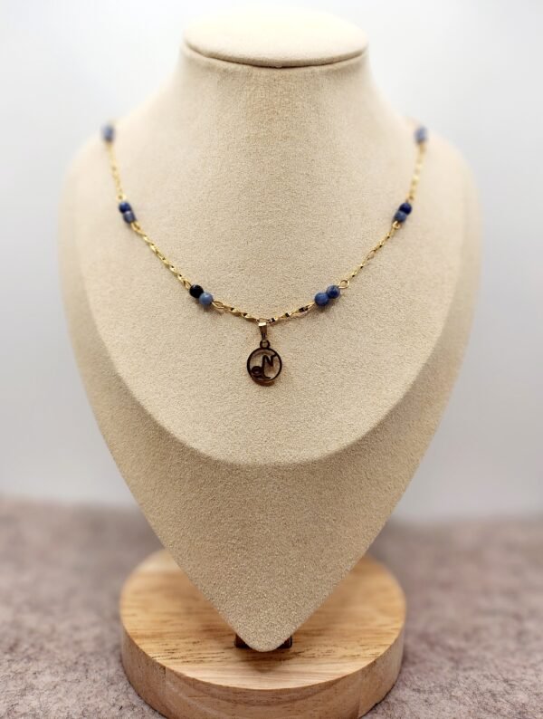 Collier Astro Capricorne en Sodalite